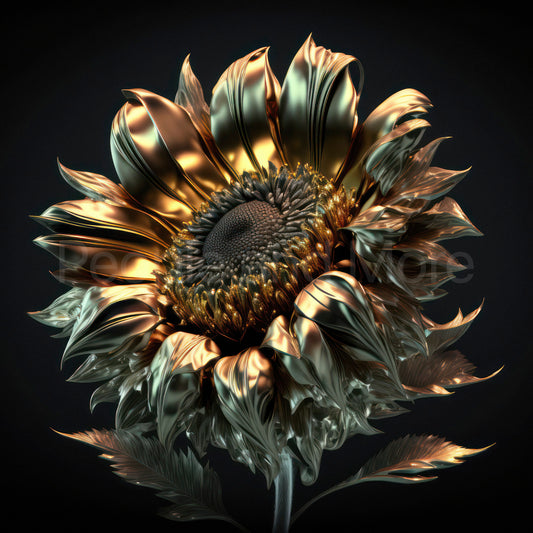 Chrome Sunflower