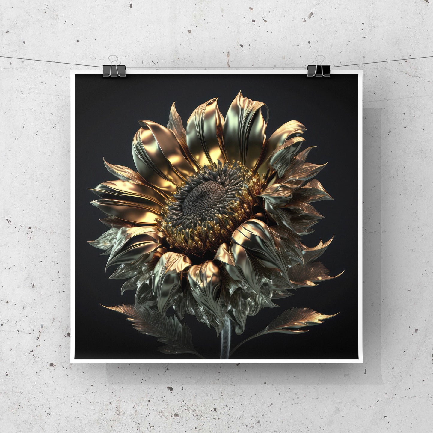 Chrome Sunflower